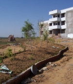 Main building at an advanced stage